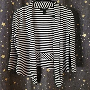 White House | Black Market | Striped Women's Blazer